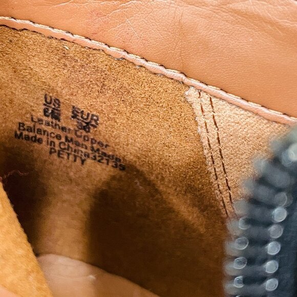 Sam Edelman Women's Petty Boots Sz 6 Black Suede Leather Bootie Block Heel Boho - Picture 8 of 10